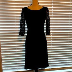 Banana Republic black cocktail dress